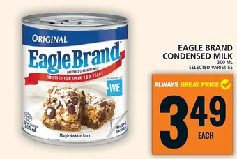 Food Basics Eagle brand condensed milk offer