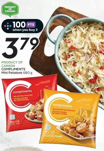 Sobeys Compliments mini potatoes offer