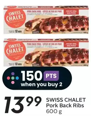 Sobeys Swiss chalet pork back ribs offer