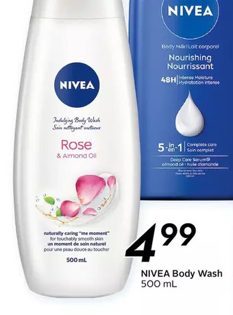 Sobeys Nivea body wash offer