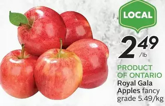 Sobeys Royal gala apples offer