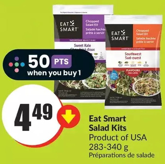 FreshCo Eat smart salad kits offer