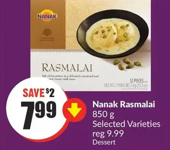 FreshCo Nanak rasmalai offer