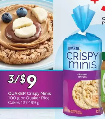 Sobeys Quaker crispy minis offer