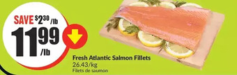 FreshCo Fresh atlantic salmon fillets offer