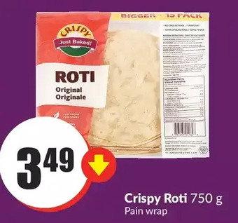 FreshCo Crispy roti offer