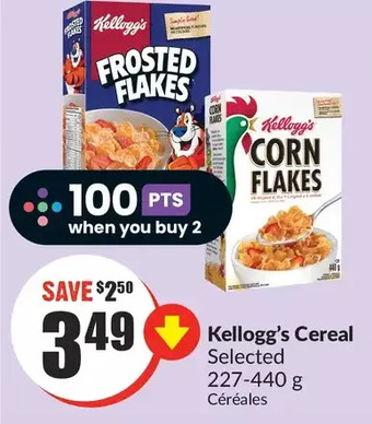 FreshCo Kellogg's cereal offer