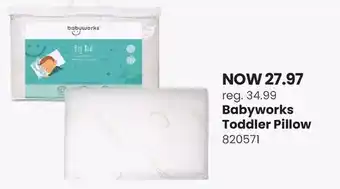 Babies 'R' Us Baby works toddler pillow with bamboo pillowcase offer