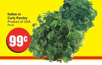 FreshCo Italian or curly parsley offer