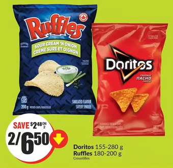 FreshCo Doritos | ruffles offer