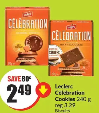 FreshCo Leclerc célébration cookies offer