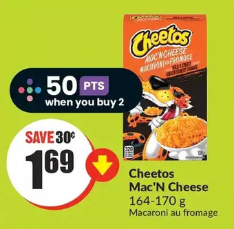 FreshCo Cheetos mac'n cheese offer