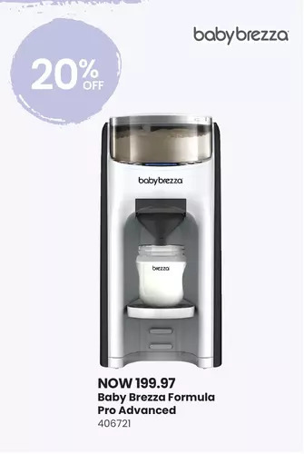Babies 'R' Us Baby brezza formula pro advanced offer