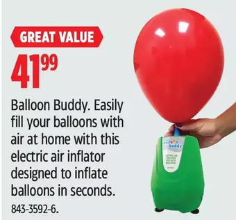 Canadian Tire Balloon buddy offer