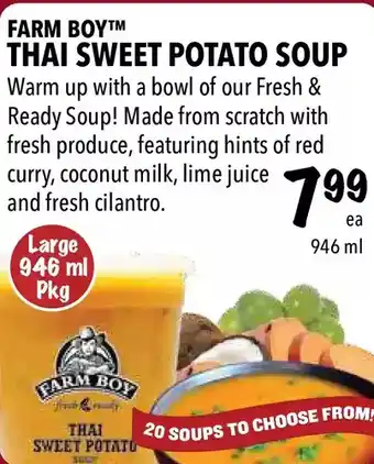 Farm Boy Farm boy thai sweet potato soup offer