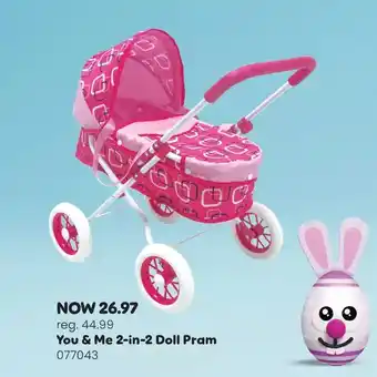 Toys R us You and me 2 in 1 doll pram offer