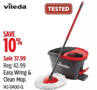 Canadian Tire Vileda easy wring & clean mop offer