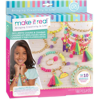 Make it real - neon chains and charms