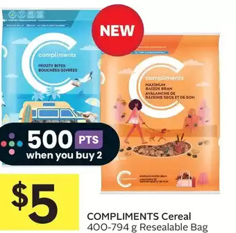 Foodland Compliments cereal offer
