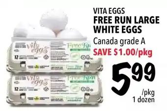 Farm Boy Vita eggs free run large white eggs offer