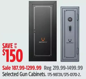 Canadian Tire Gun cabinets offer