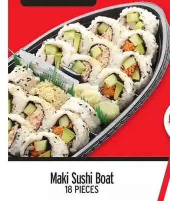 Metro Maki sushi boat offer