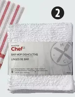 Canadian Tire Master chef 8-pk bar mops offer