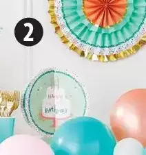Canadian Tire Happy cake day room decoration kit offer