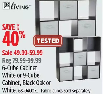 Canadian Tire For living 6-cube cabinet offer