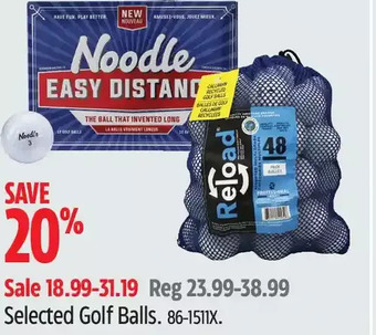 Canadian Tire Golf balls offer