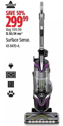 Canadian Tire Bissell surface sense offer