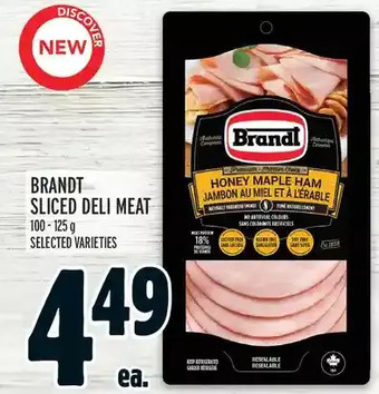 Metro Brandt sliced deli meat offer