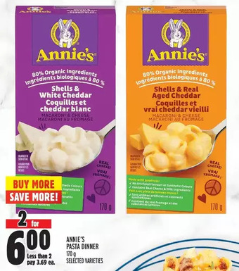Metro Annie's pasta dinner offer