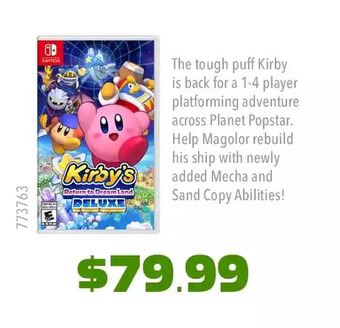 GameStop Kirby’s return to dream land deluxe offer