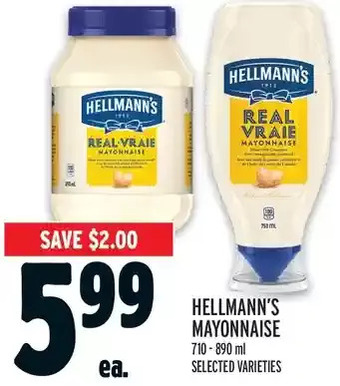 Metro Hellmann's mayonnaise offer