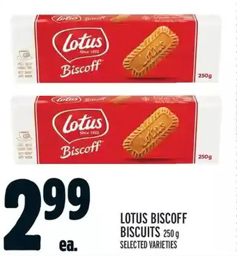 Metro Lotus biscoff biscuits offer