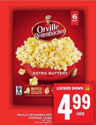 Food Basics Orville redenbacher popping corn offer
