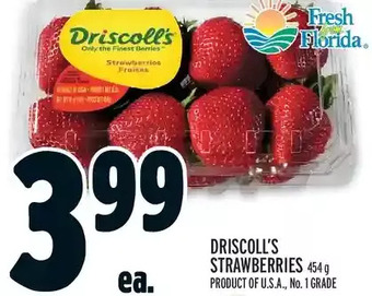 Metro Driscoll's strawberries offer