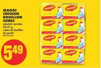 No Frills Maggi chicken bouillon cubes, 24x21 g offer