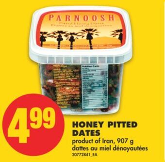 No Frills Honey pitted dates, 907 g offer