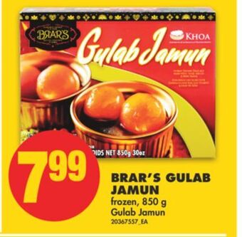 No Frills Brar's gulab jamun, 850 g offer