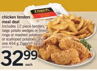 Fortinos Chicken tenders meal deal offer