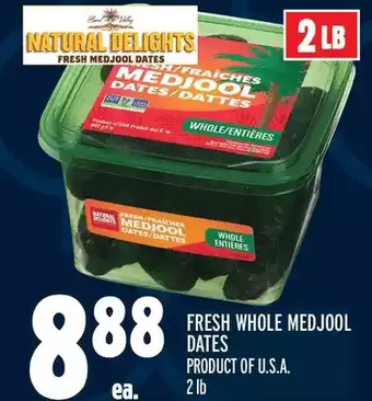 Metro Fresh whole medjool dates offer