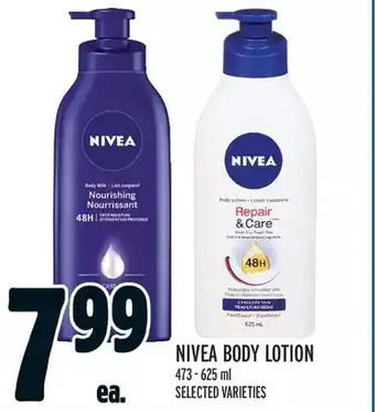 Metro Nivea body lotion offer