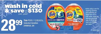Loblaws Tide pods offer