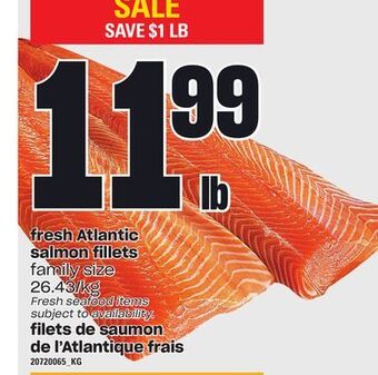 Independent Grocer Fresh atlantic salmon fillets offer
