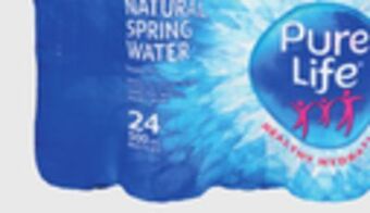 Independent Grocer Pure life water, 24x500 ml offer