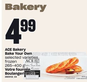 Independent Grocer Ace bakery bake your own, 265-400 g offer