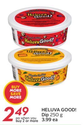 Sobeys Heluva good! dip offer