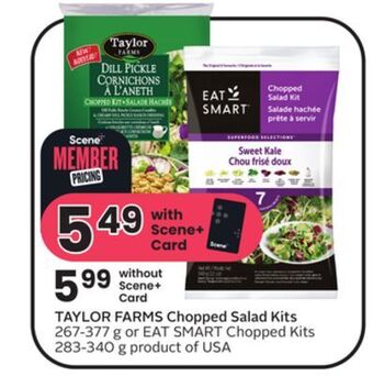 Sobeys Taylor farms chopped salad kits offer